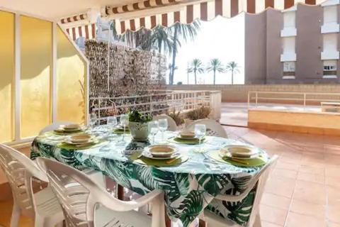 Sea Front Apart. 2 Pools / 1ª Linea. 2 Piscinas Apartment เซกูร์ เด กาลาเฟย์ ภายนอก รูปภาพ