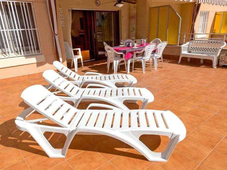 Sea Front Apart. 2 Pools / 1ª Linea. 2 Piscinas Apartment เซกูร์ เด กาลาเฟย์ ภายนอก รูปภาพ